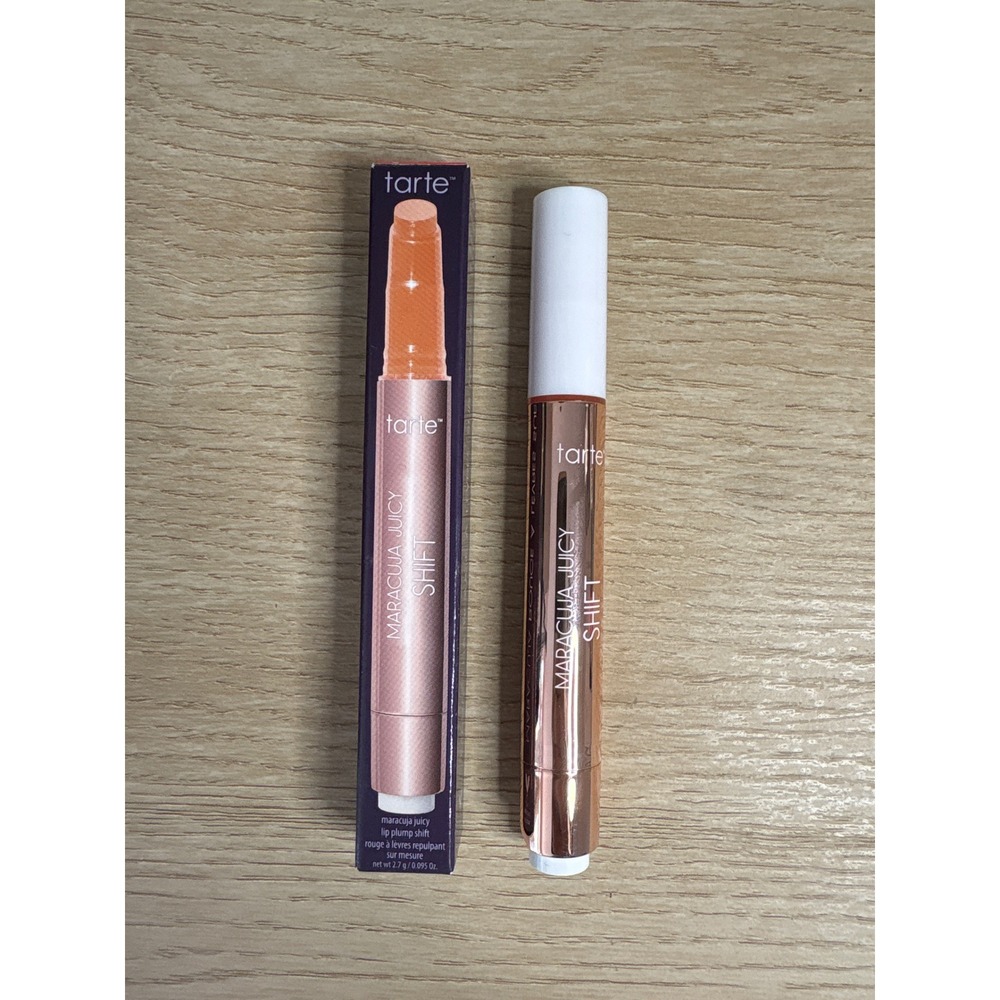 Tarte Maracuja Juicy Shift Lip Plump Clementine pH Color Changing Gloss 2.7g NIB